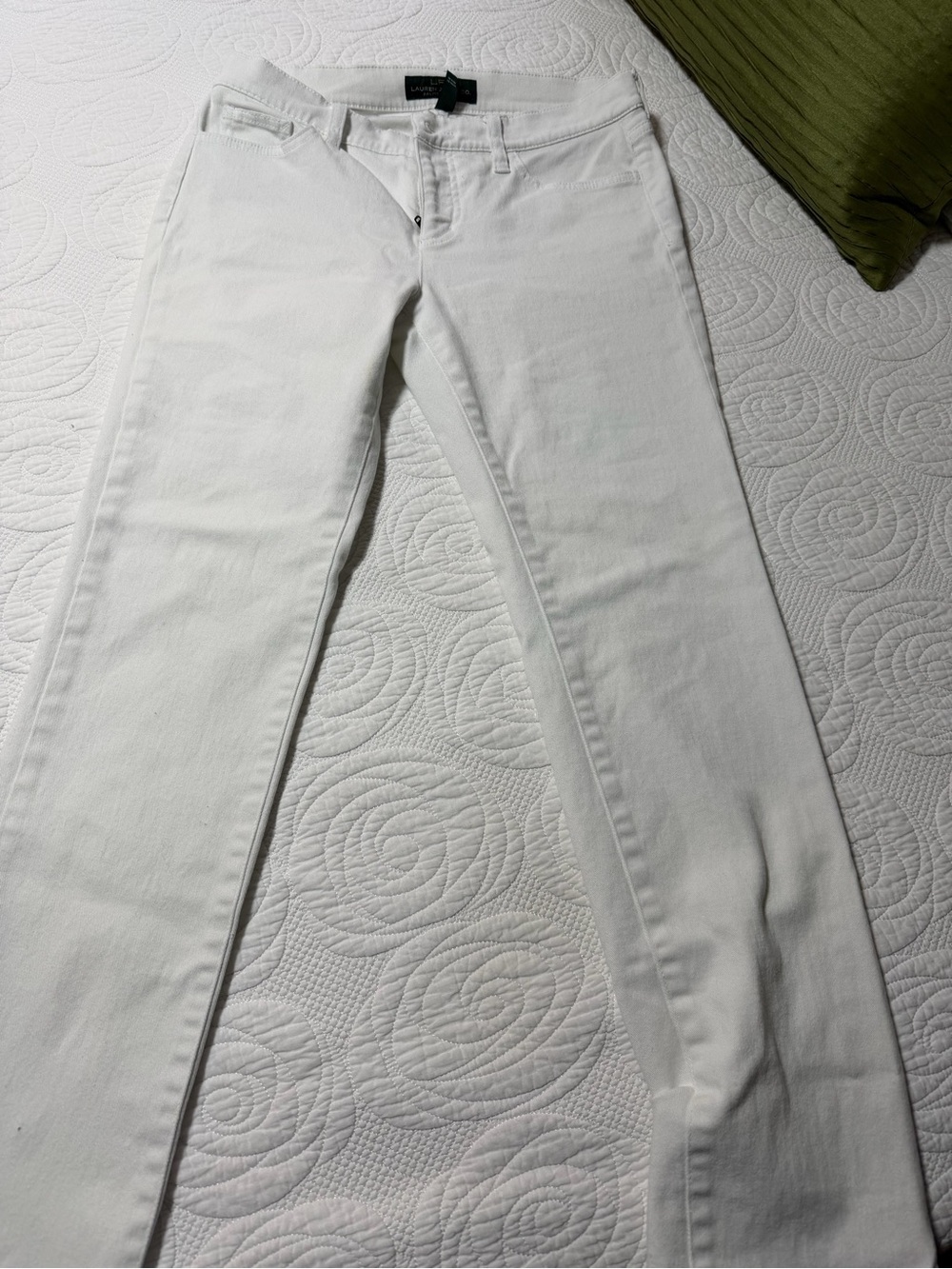 Ralph Lauren Women’s White Skinny Jeans